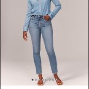 Abercrombie and fitch curve love jeans